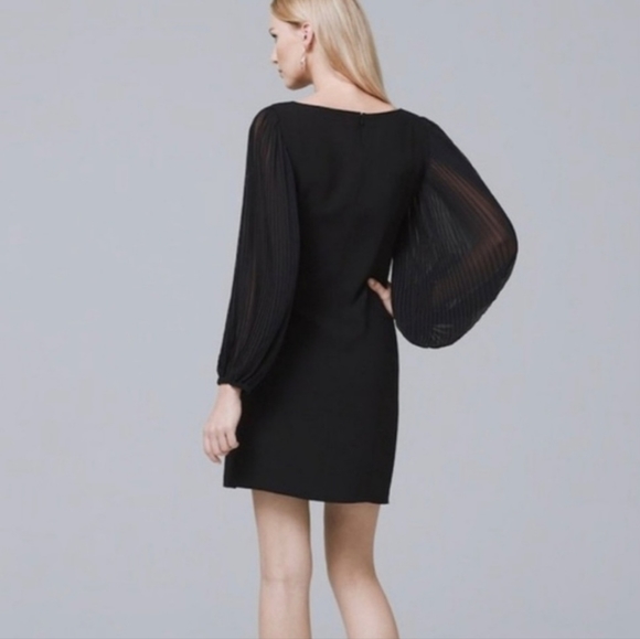 White House | Black Market Dress 🖤 - Picture 3 of 9